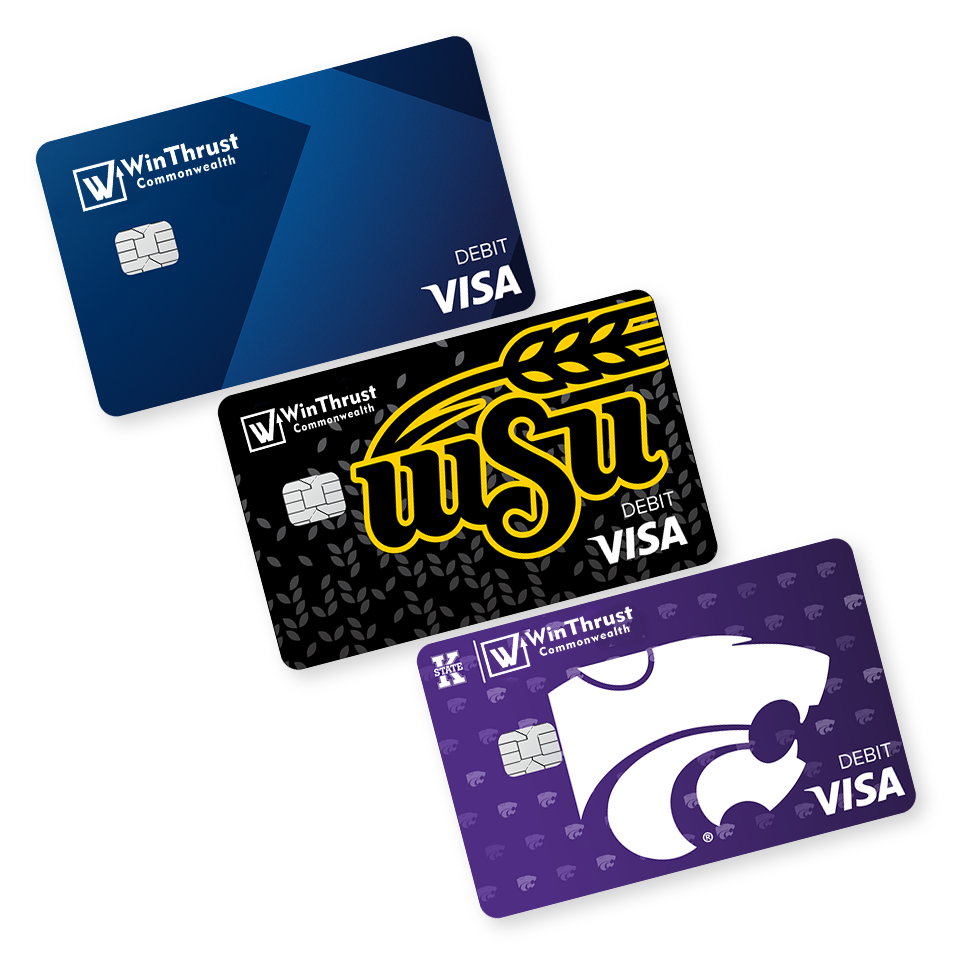 WinThrust debit card designs